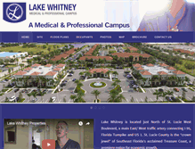 Tablet Screenshot of lakewhitneyoffices.com